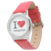 IK HOOR VAN ZWEMMEN HORLOGE (Gekanteld)