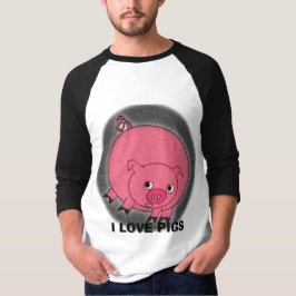 IK HOOR VARKENS ( VARKENS AAN BEIDE ZIJDEN ) T-SHIRT