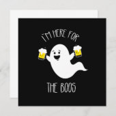 Ik hoor voor de jongens grappige volwassen Hallowe Kaart (Voorkant / Achterkant)