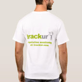 Ik hoor webmensen t-shirt (Achterkant)