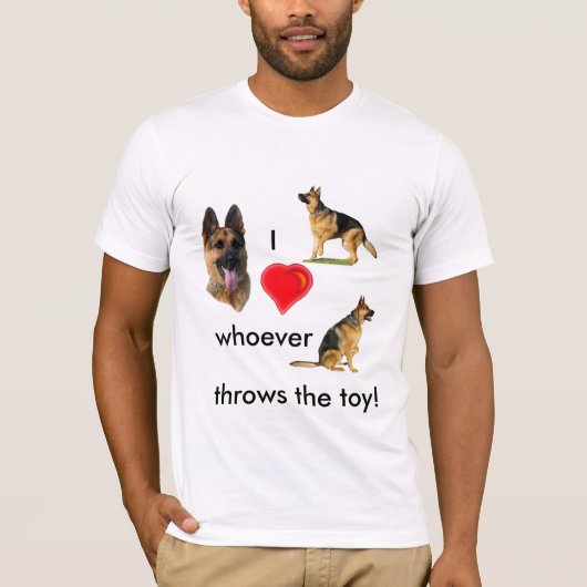 Ik hoor wie de Speelgoed overdrijft T-shirt (Voorkant)