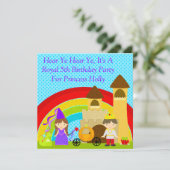 Ik hoor Ye, het is een koninklijke partij. Kaart (Staand voorkant)