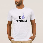 Ik hoor Yokai. Hitodama Fireball T-shirt (Voorkant)