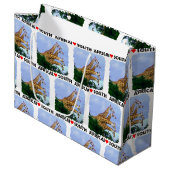 Ik hoor Zuid-Afrika 4 Giraffe Groot Cadeauzakje (Voorkant Gekanteld)