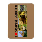 Ik hoor Zuid-Afrika foto's van wilde dieren Magneet (Verticaal)