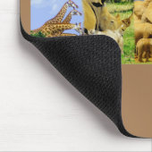 Ik hoor Zuid-Afrika foto's van wilde dieren Muismat (Hoek)