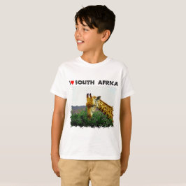 Ik hoor Zuid-Afrika Giraffe Thorn boom T-shirt