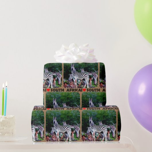 Ik hoor Zuid-Afrika Zebra Aloe Cadeaupapier (Feestgeschenken)