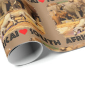 Ik hoor Zuid-Afrikaanse oorlogen en olifanten Cadeaupapier (Rol Hoek)