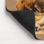 Ik hoor Zuid-Afrikaanse oorlogen en olifanten Muismat (Hoek)