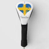 Ik hoor Zweedse vlag Golfheadcover (Voorkant)