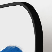 Ik hoor Zweedse vlag Pickleball Paddle (Links Detail)