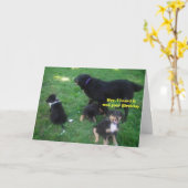 Ik hoorde dat het je verjaardag was kaart (Gele Bloem)