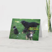 Ik hoorde dat het je verjaardag was kaart (Voorkant)