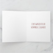 "Ik Hoorde dat het Vaderdag is" Kaart (Binnen)