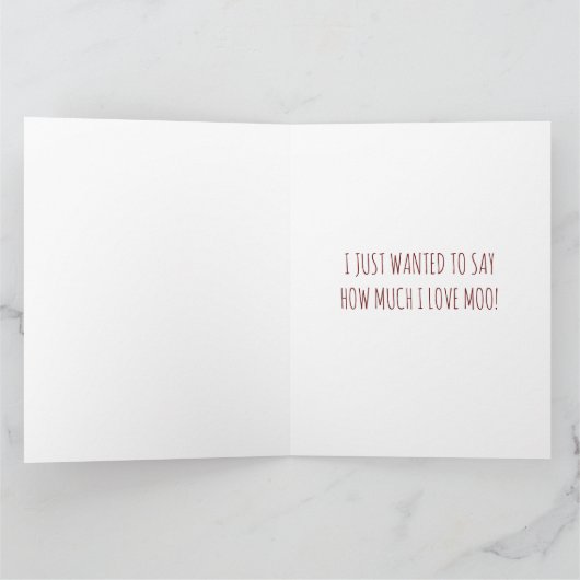 "Ik Hoorde dat het Vaderdag is" Kaart (Binnen)