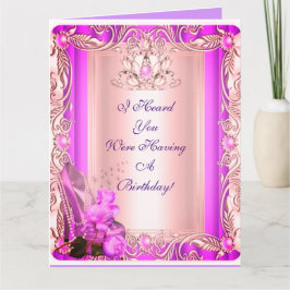 Ik hoorde dat we een verjaardagskaart hebben kaart