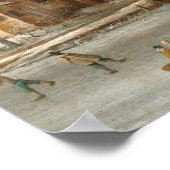 Ik hoorde de Bells op kerstdag, de  kerk Poster (Hoek)