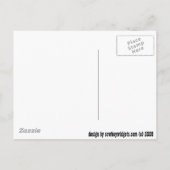 Ik hoorde de klokken op kerstdag feestdagenkaart (Achterkant)