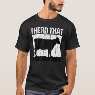 Ik hoorde die koeboer t-shirt