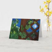 Ik hoorde het door de Grapevine Funny Birthday Kaa Kaart (Gele Bloem)