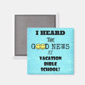Ik hoorde het goede nieuws op de Bijbelschool Mag Magneet (Voorkant / Achterkant)