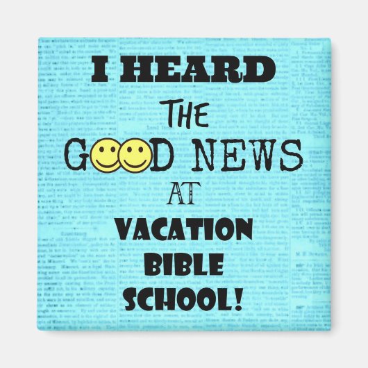 Ik hoorde het goede nieuws op de Bijbelschool Mag Magneet (Voorkant)