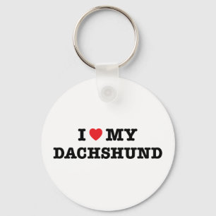 Ik hoorde mijn Button Sleutelhanger