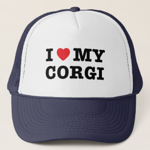 Ik hoorde mijn Corgi Trucker Hat Pet
