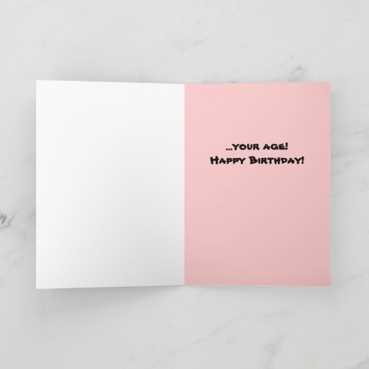 Ik hoorde net iets grappigs kaart (Binnen)