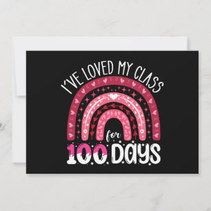 Ik hou al 100 dagen van mijn klas kaart