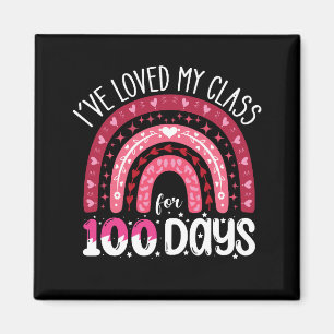Ik hou al 100 dagen van mijn klas magneet
