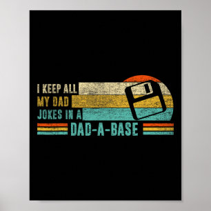 Ik hou al mijn papa grappen in een papa-a-se gelo poster