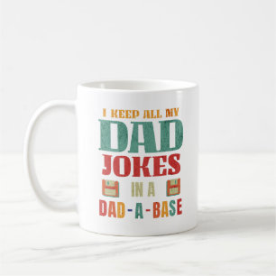 Ik hou al mijn papa grappen in een papa een basis koffiemok