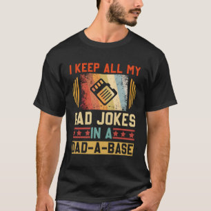 Ik hou al m'n pap in een pap-A-basis vaders Da T-shirt