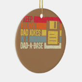 Ik hou al m'n pap in een pap. keramisch ornament (Rechts)