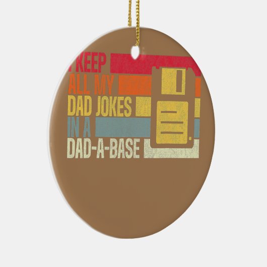 Ik hou al m'n pap in een pap. keramisch ornament (Rechts)