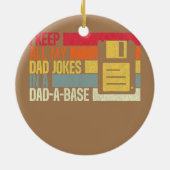 Ik hou al m'n pap in een pap. keramisch ornament (Achterkant)