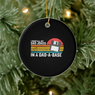 Ik hou al m'n vaders snoep in een pap. keramisch ornament