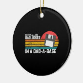 Ik hou al m'n vaders snoep in een pap. keramisch ornament (Links)