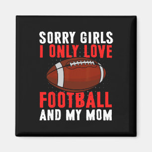 Ik hou alleen van Football en mijn moeder Valentij Magneet