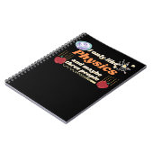 Ik hou alleen van natuurkunde en misschien drie me notitieboek (Linkerzijde)