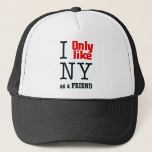 Ik hou alleen van NY als vriend Trucker Pet