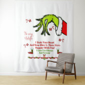 Ik hou altijd en voor altijd van je wandkleed (In situ)