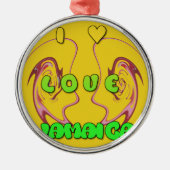 Ik hou altijd van Jamaica Metalen Ornament (Voorkant)