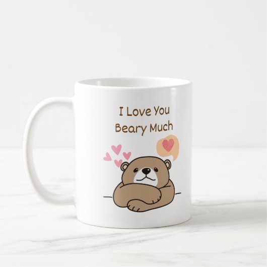 Ik hou beary veel van je koffiemok (Links)