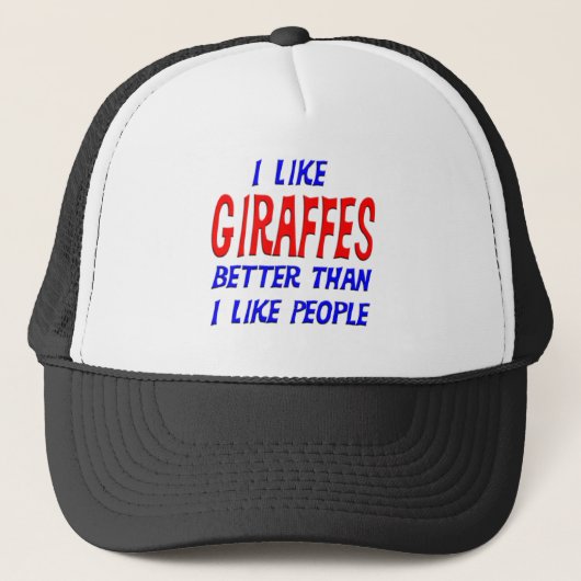 Ik hou beter van Giraffes dan van mensen Pet (Voorkant)