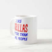 Ik hou beter van Gorillas dan ik van de Mok van me (Voorkant links)