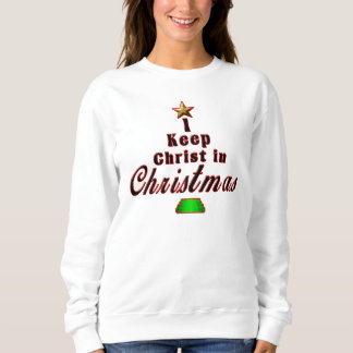 Ik hou Christus in de kerstvakantie. Trui