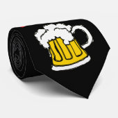 Ik hou echt echt van BEER Stropdas (Opgerold)